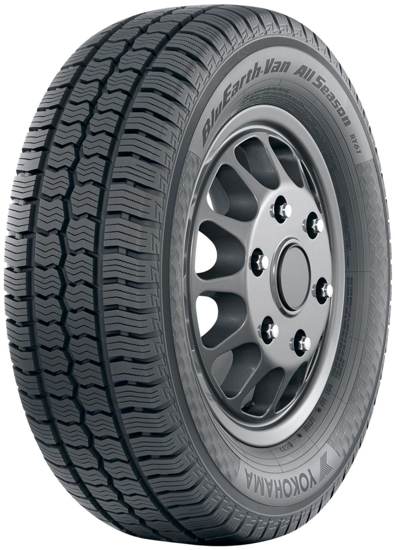 245/75R17 YOKOHAMA BLUEARTH-VAN ALL SEASON RY61 121/118R LT