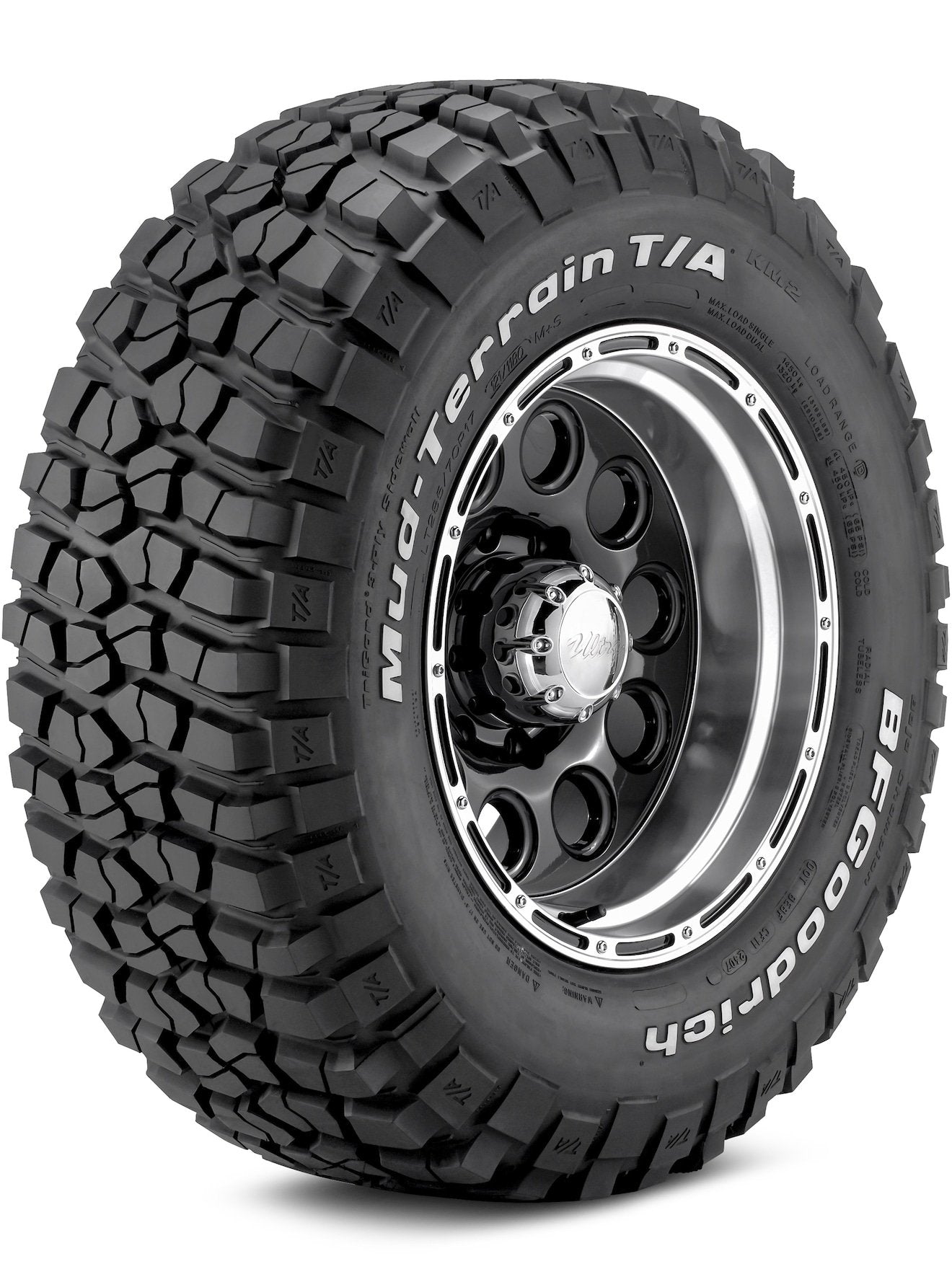 255/80R17 BFGOODRICH MUD TERRAIN T/A KM2 121/118Q LT