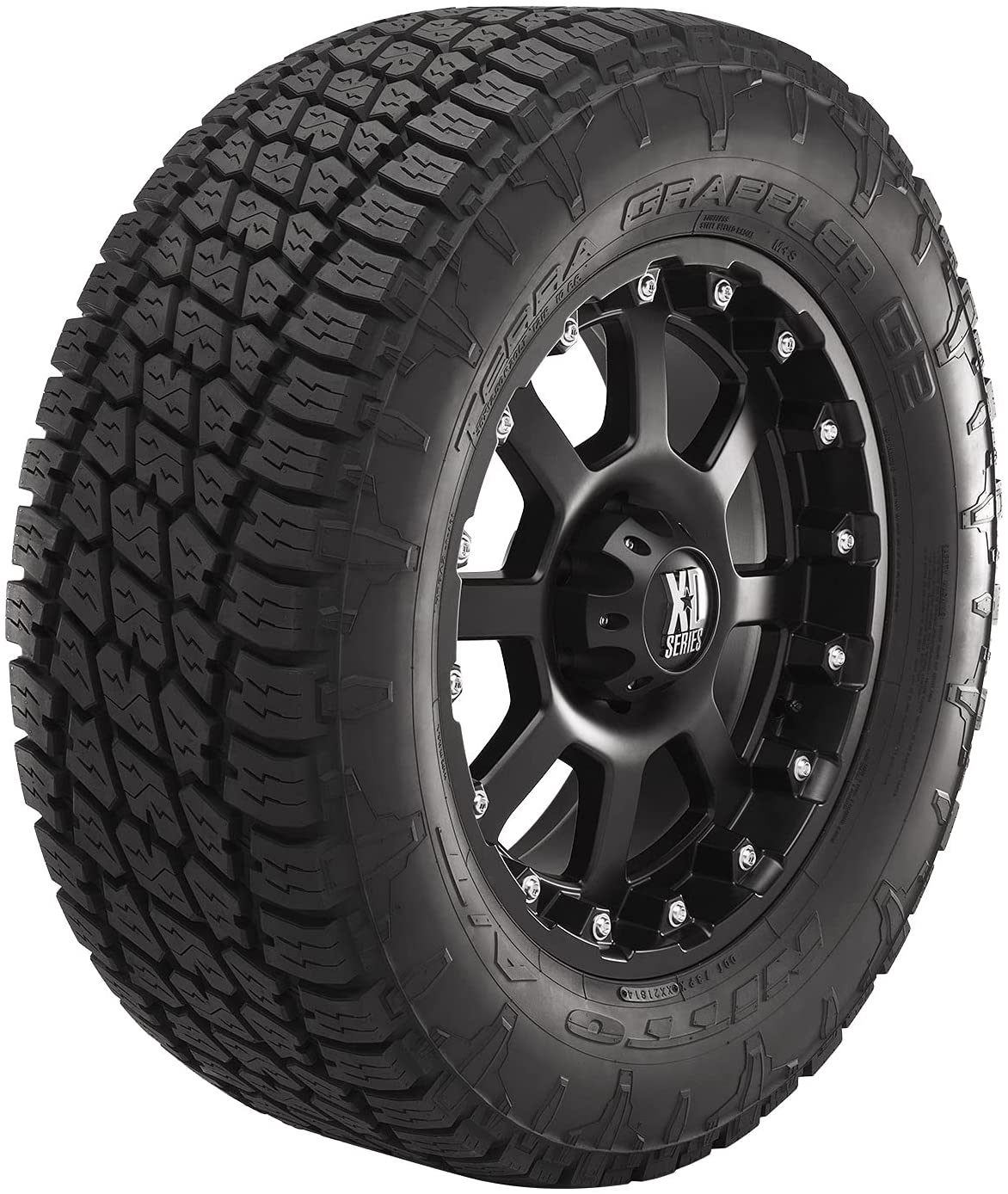 37X12.50R17 NITTO NTGA2 TERRA GRAPPLER G2 ALL TERRAIN 124R LT