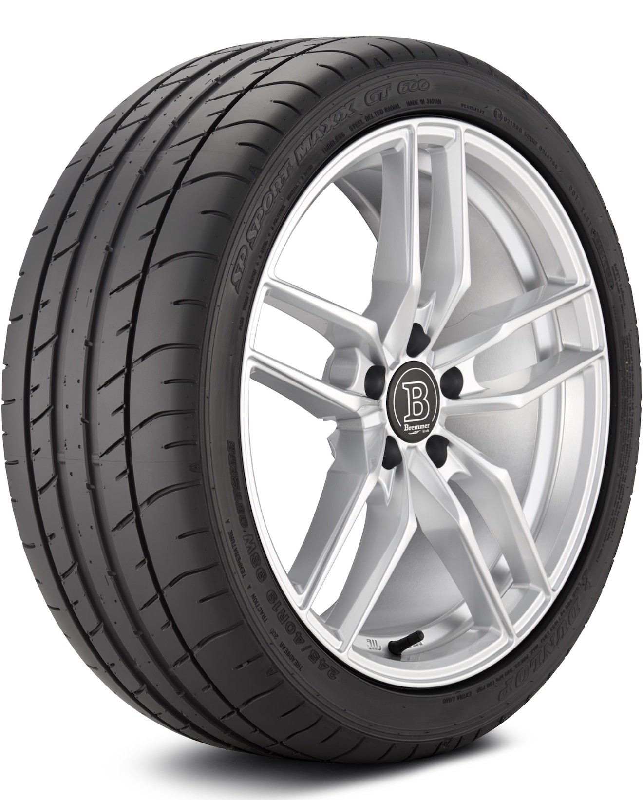 255/40R20 DUNLOP SP SPORT MAXX GT600 DSST RUNFLAT 97Y OE