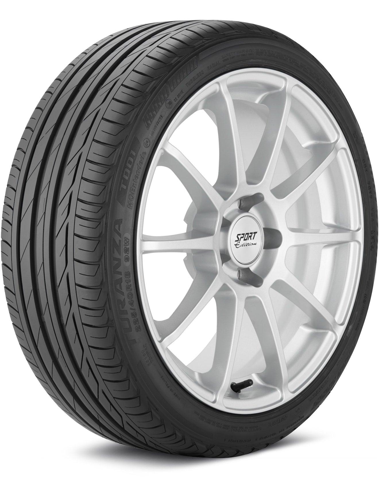 225/45R17 BRIDGESTONE TURANZA T001 92W